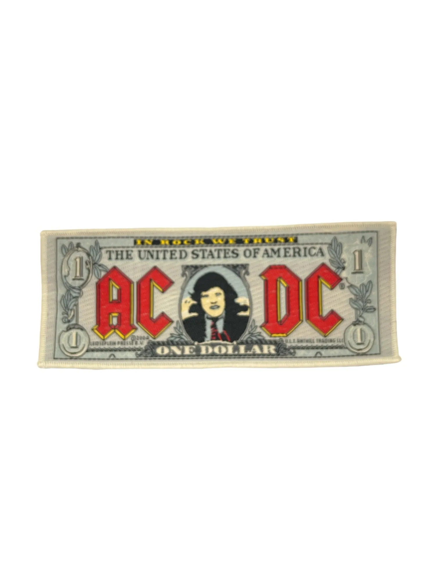 AC/DC Angus One Dollar Patch Brand New