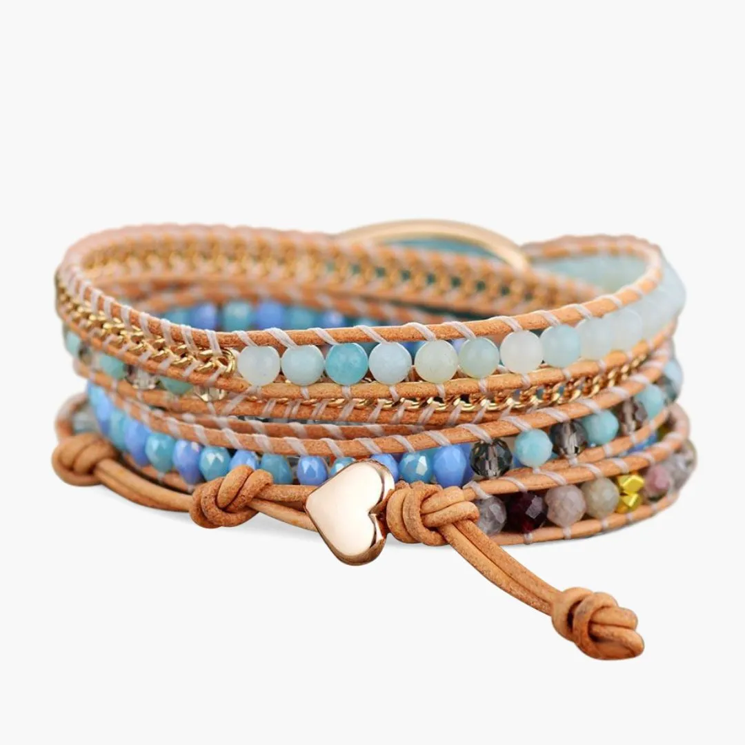 Amazonite Healing Wrap Bracelet