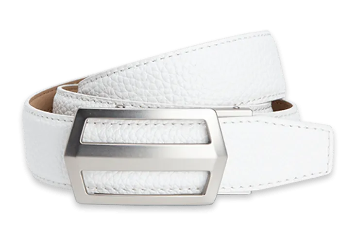 White Aston Eagle Golf Buckle for 1 3/8 Straps