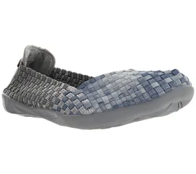 Bernie Mev Pull-On Woven Flats - Catniss