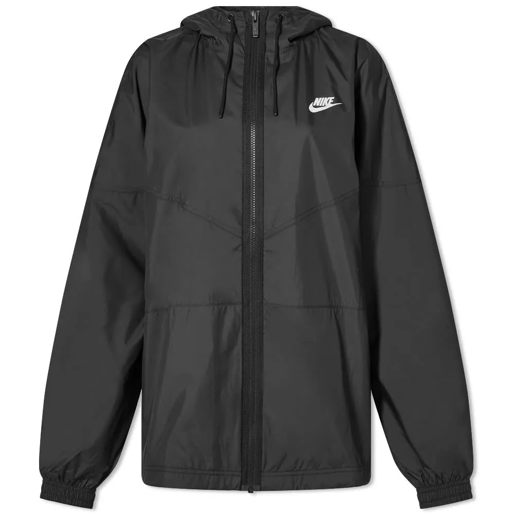 Black & white Nike essentials woven jacket