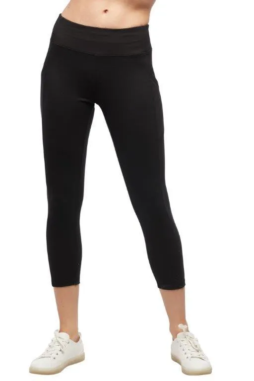 Black Leggings with Side Pockets