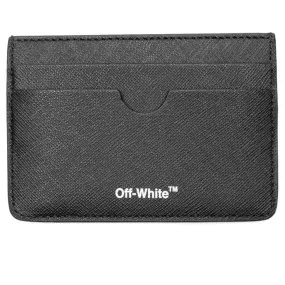 Black/White Binder Diag Saff Card Case