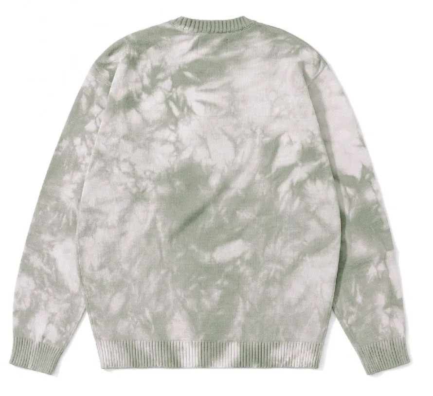 Bleached Knit Crewneck by YESEYESEE