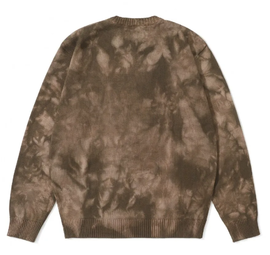 Bleached Knit Crewneck by YESEYESEE