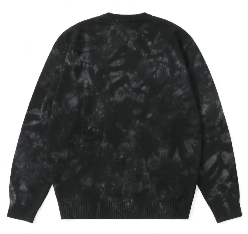 Bleached Knit Crewneck by YESEYESEE