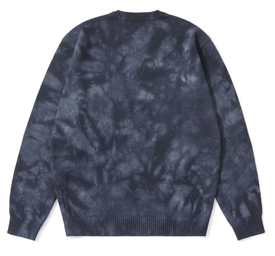 Bleached Knit Crewneck by YESEYESEE