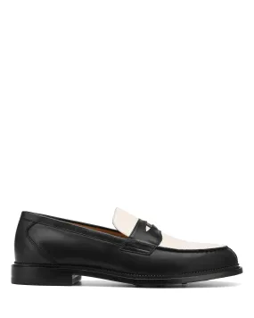 Branch Black/White Leather
