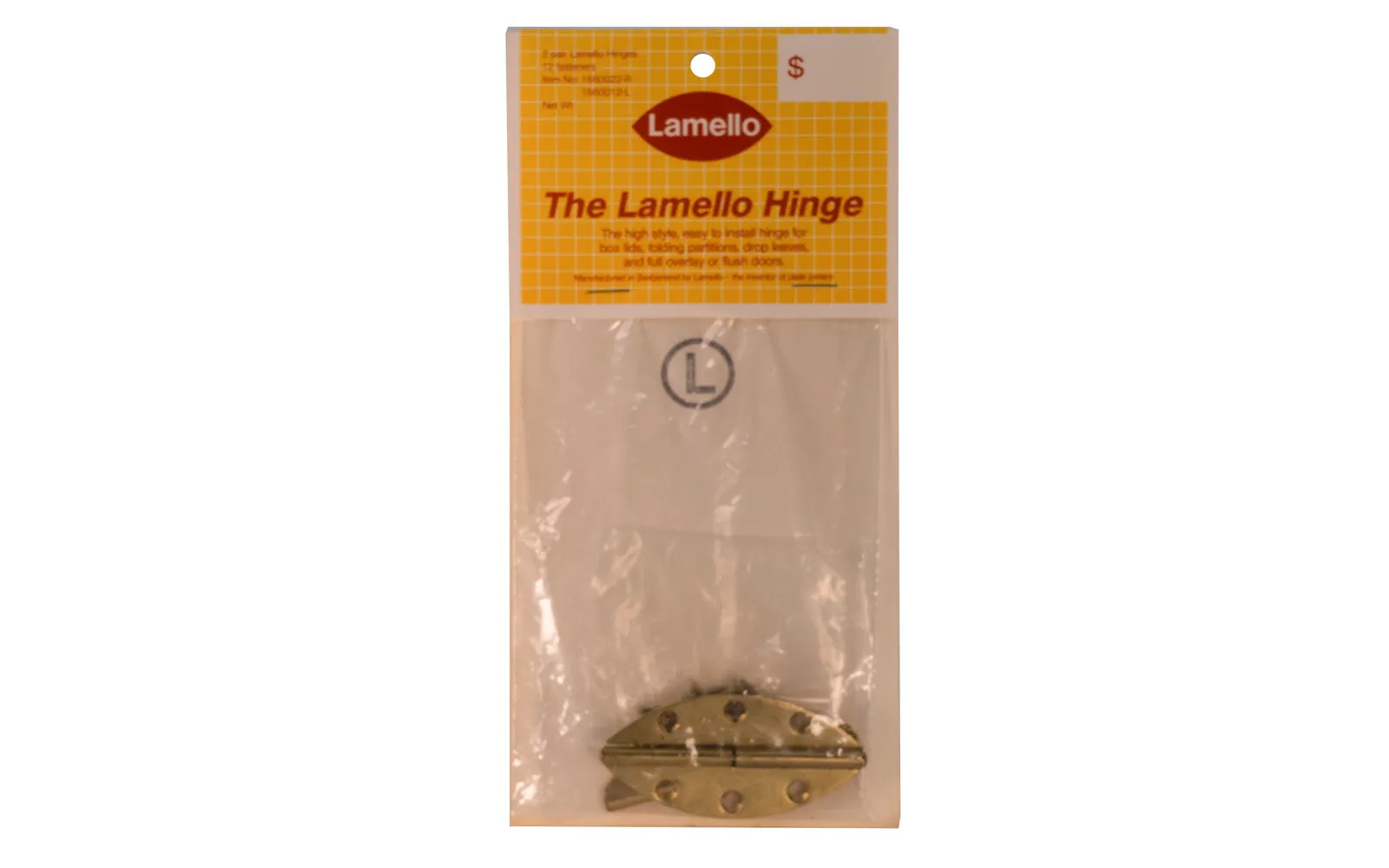 Brass Lamello Hinges