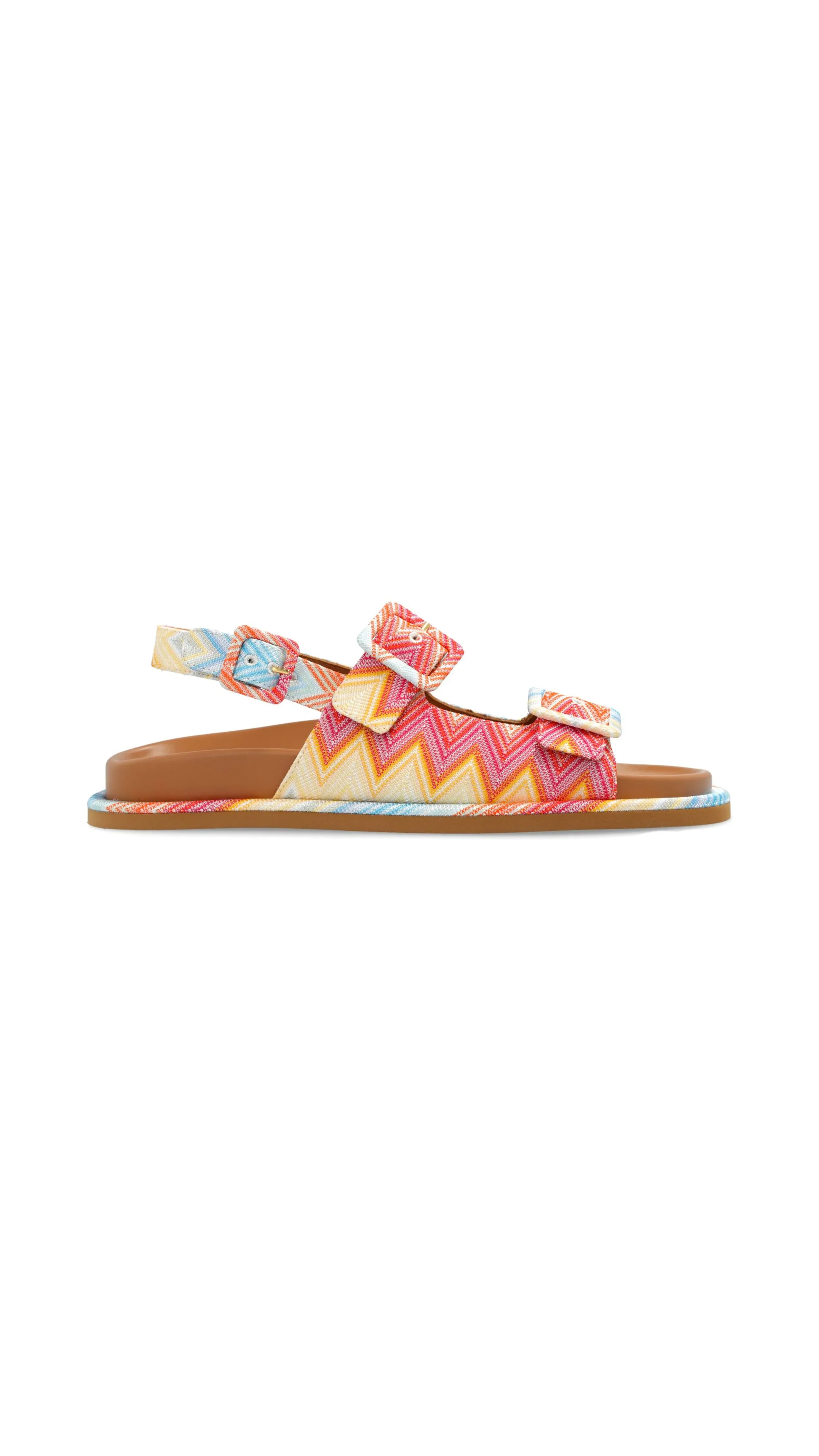 Chevron Sandals Buckle - Multi