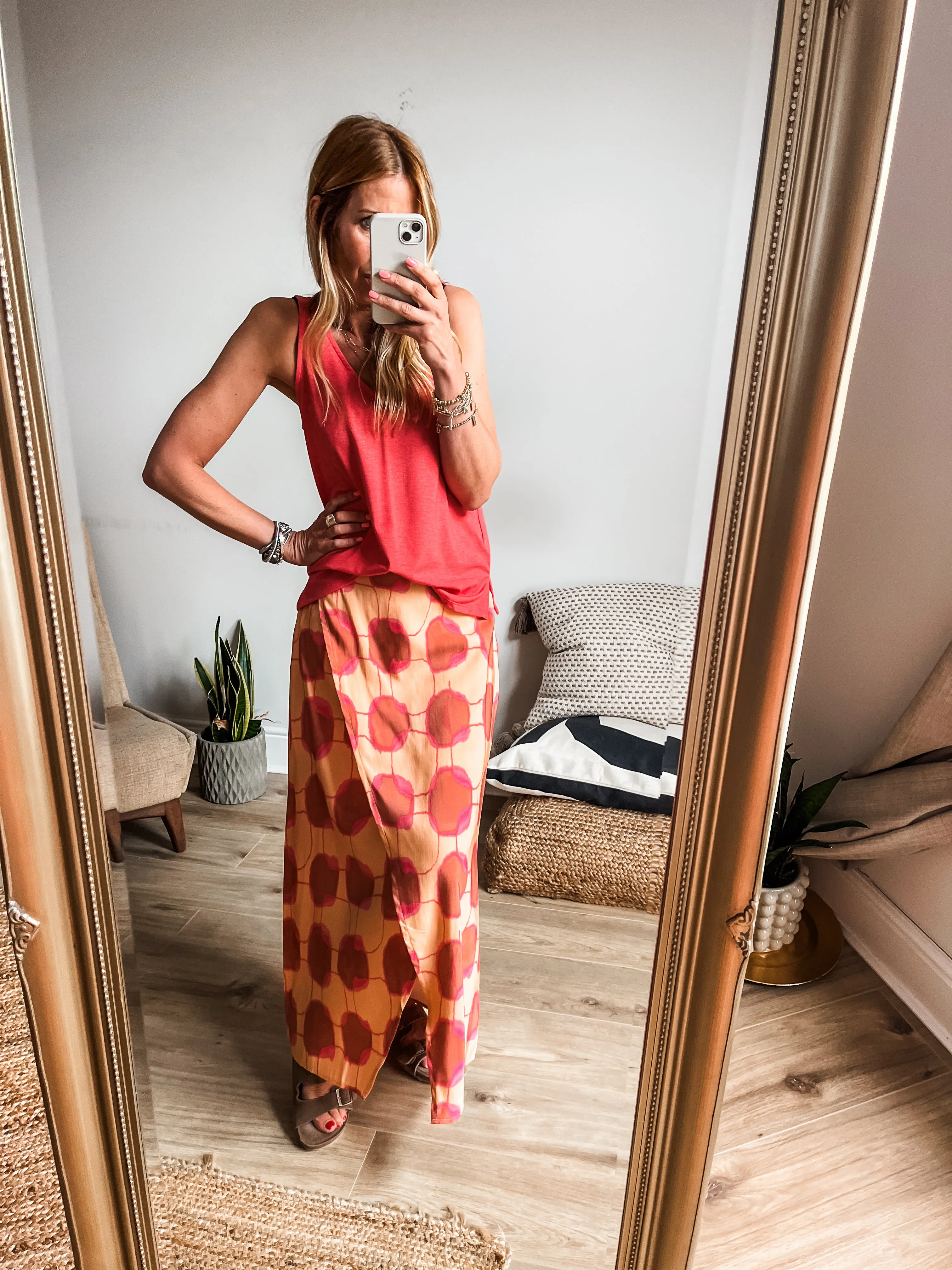 b.young Hanva Midi Skirt PREMIUM BRAND