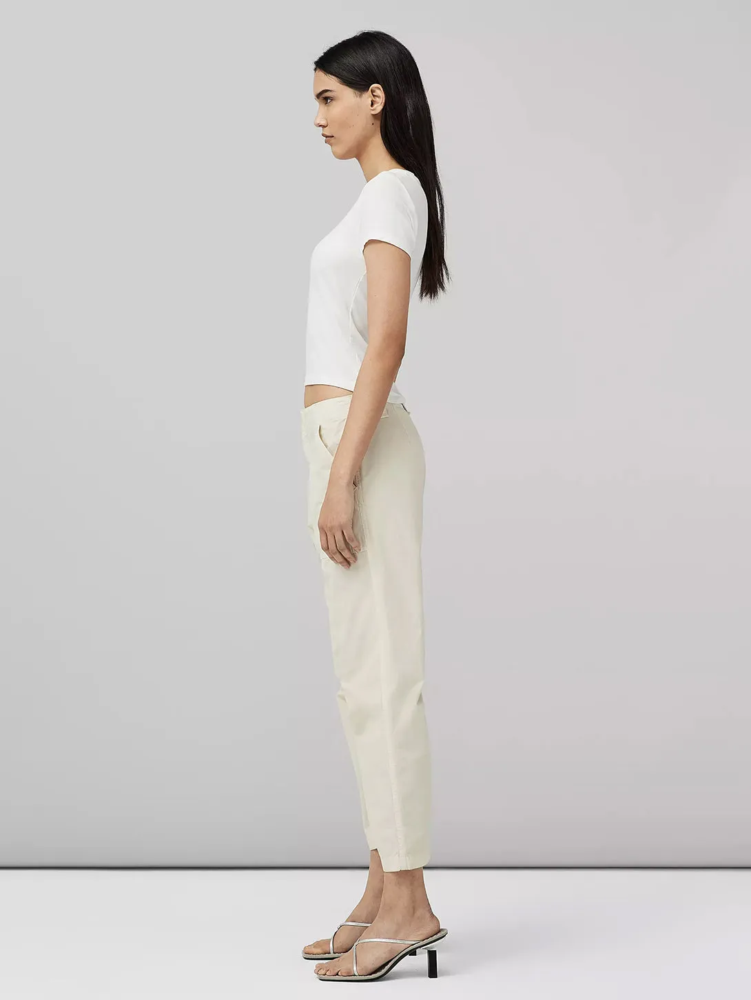 Leyton Ivory Workwear Pant