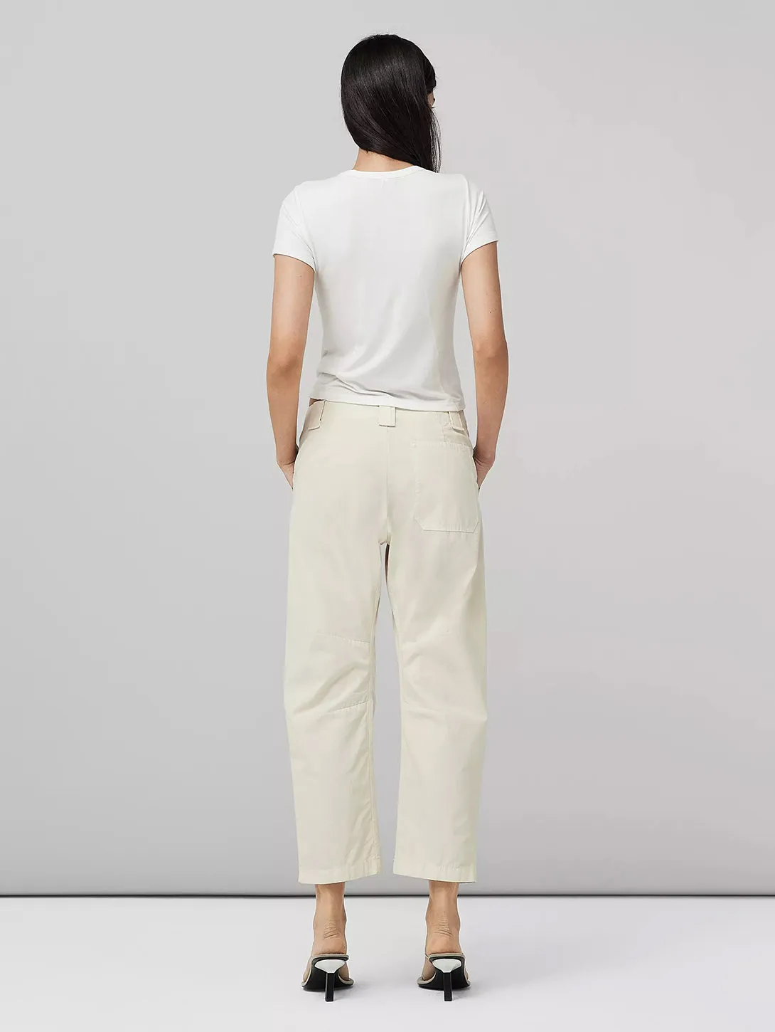 Leyton Ivory Workwear Pant