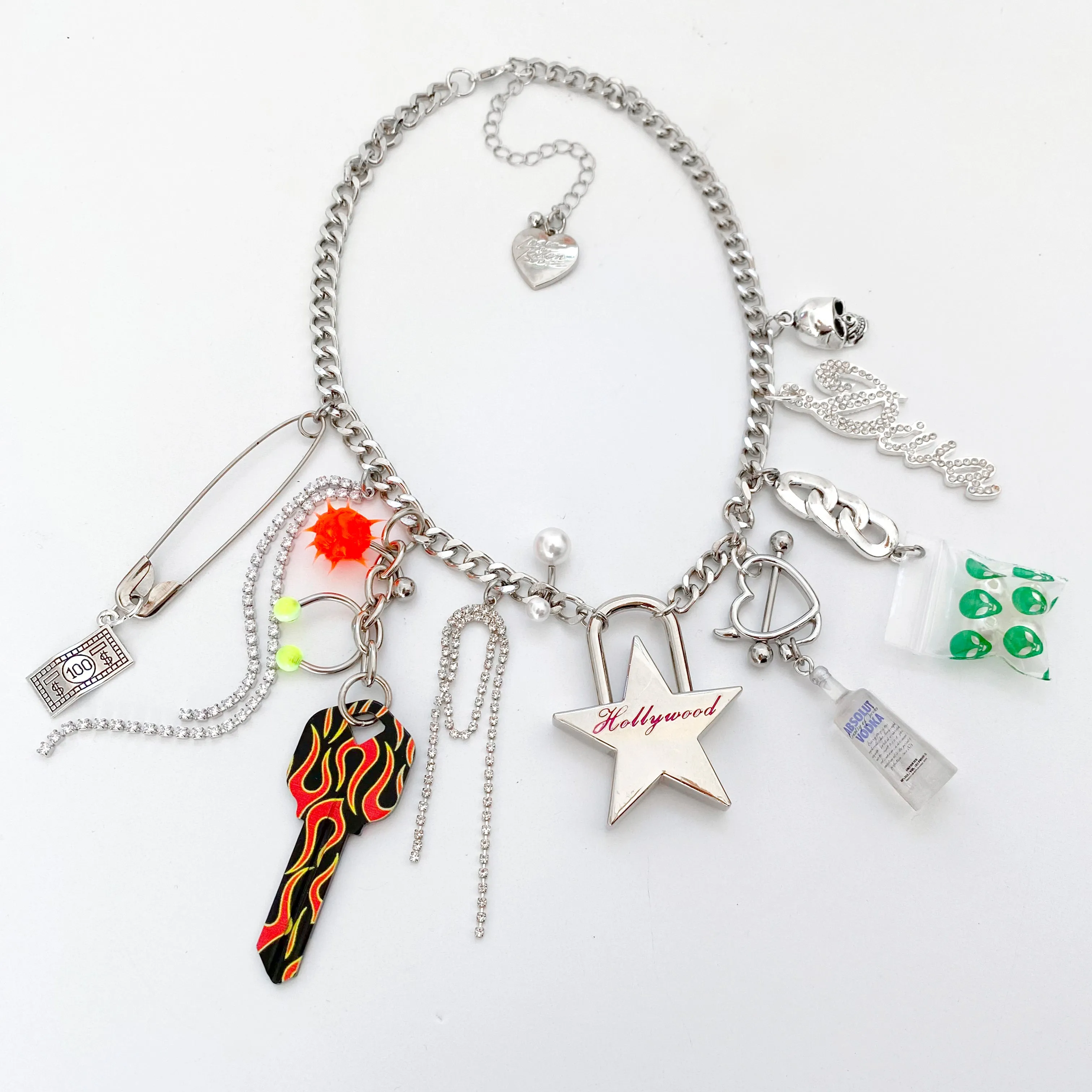 Charm Necklace for Hollywood Divas