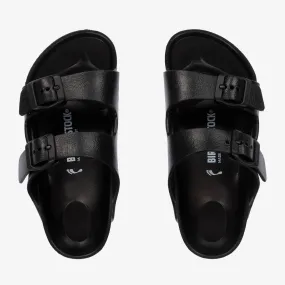 Classic Black Buckle Sandals