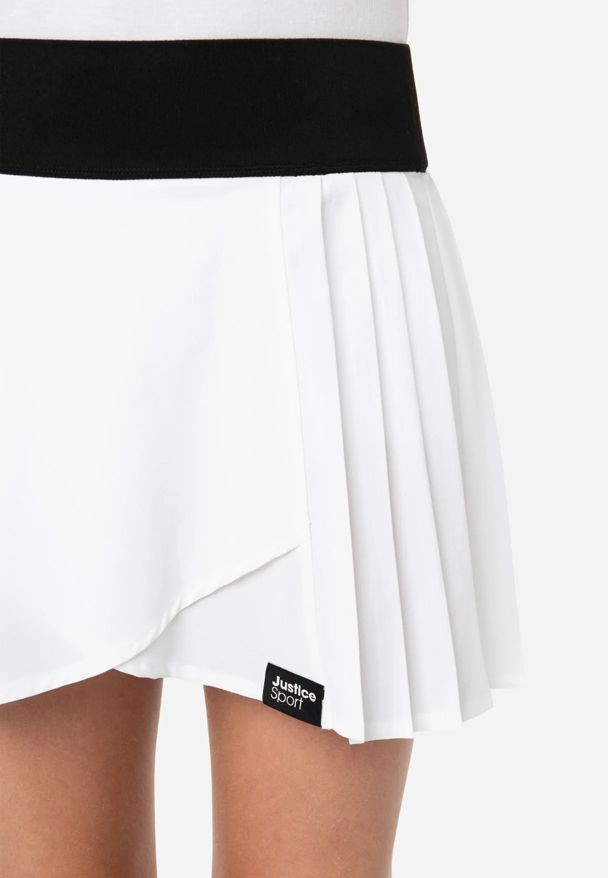 Pleated Cross Over Court Sport Skirt