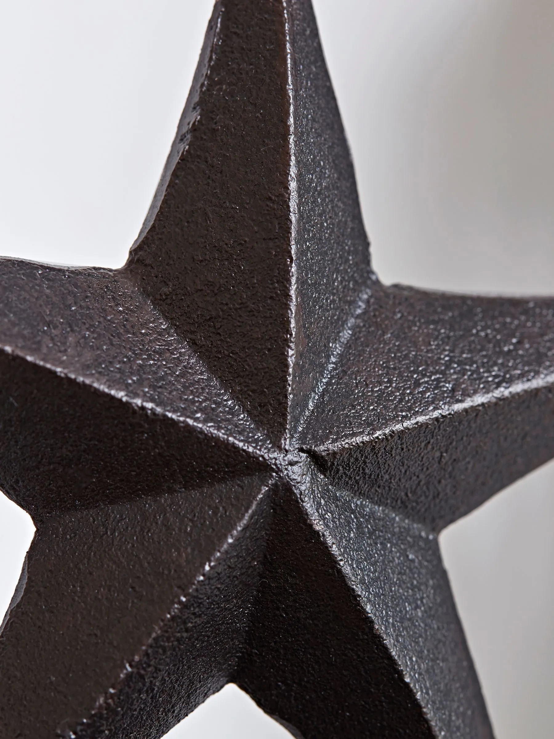 Cox & Cox Black Star Stocking Holder