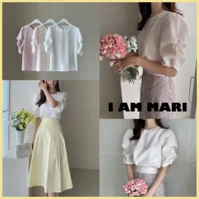 Cropped Stylish Short Sleeve Top from I AM MARI