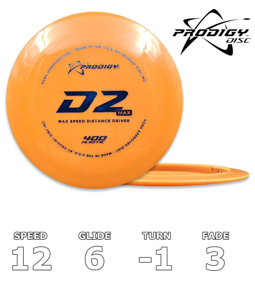 D2 Max 400 golf driver