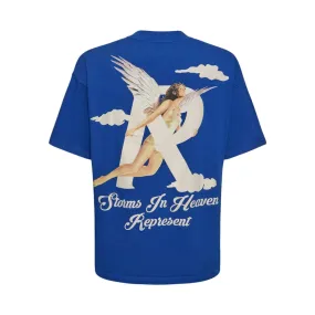 Cobalt Blue T-Shirt Storms In Heaven by Represent