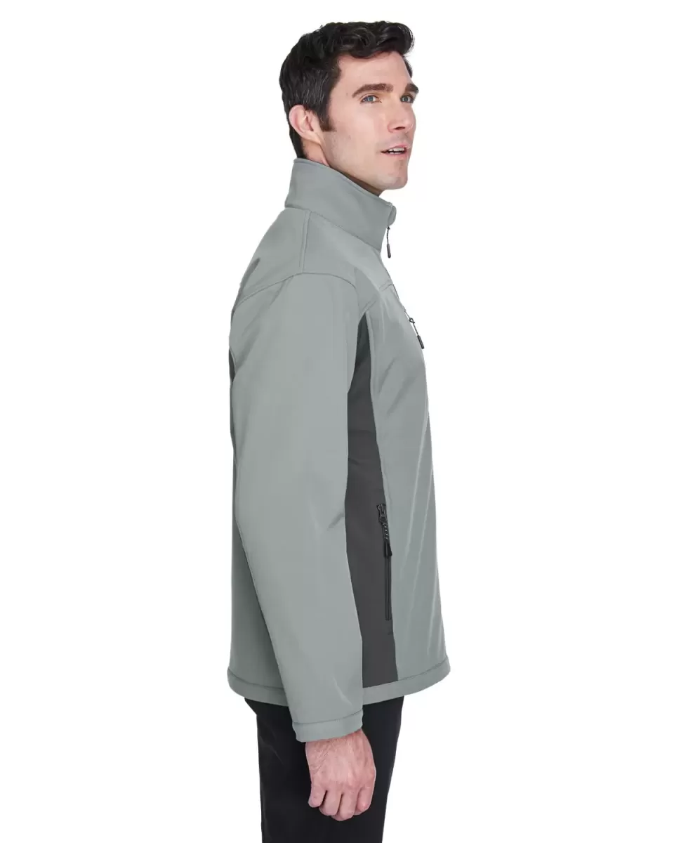 Devon & Jones D997 Men's Soft Shell Colorblock Jacket SKU: D997