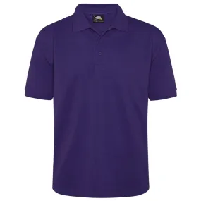 Eagle Premium Polycotton Men's Purple Poloshirt - 220gm - ON-1150-10-PRP