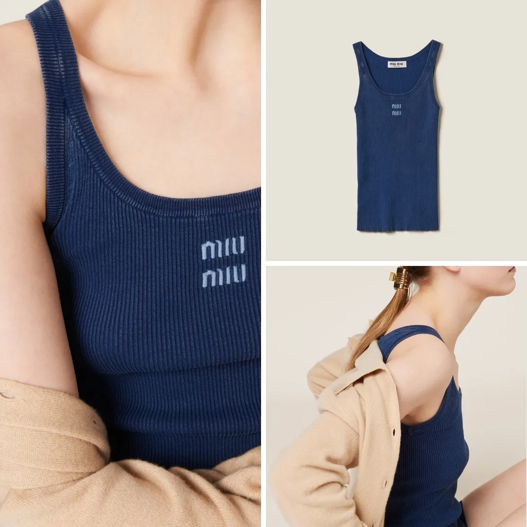 Tanks & Camisoles by MiuMiu