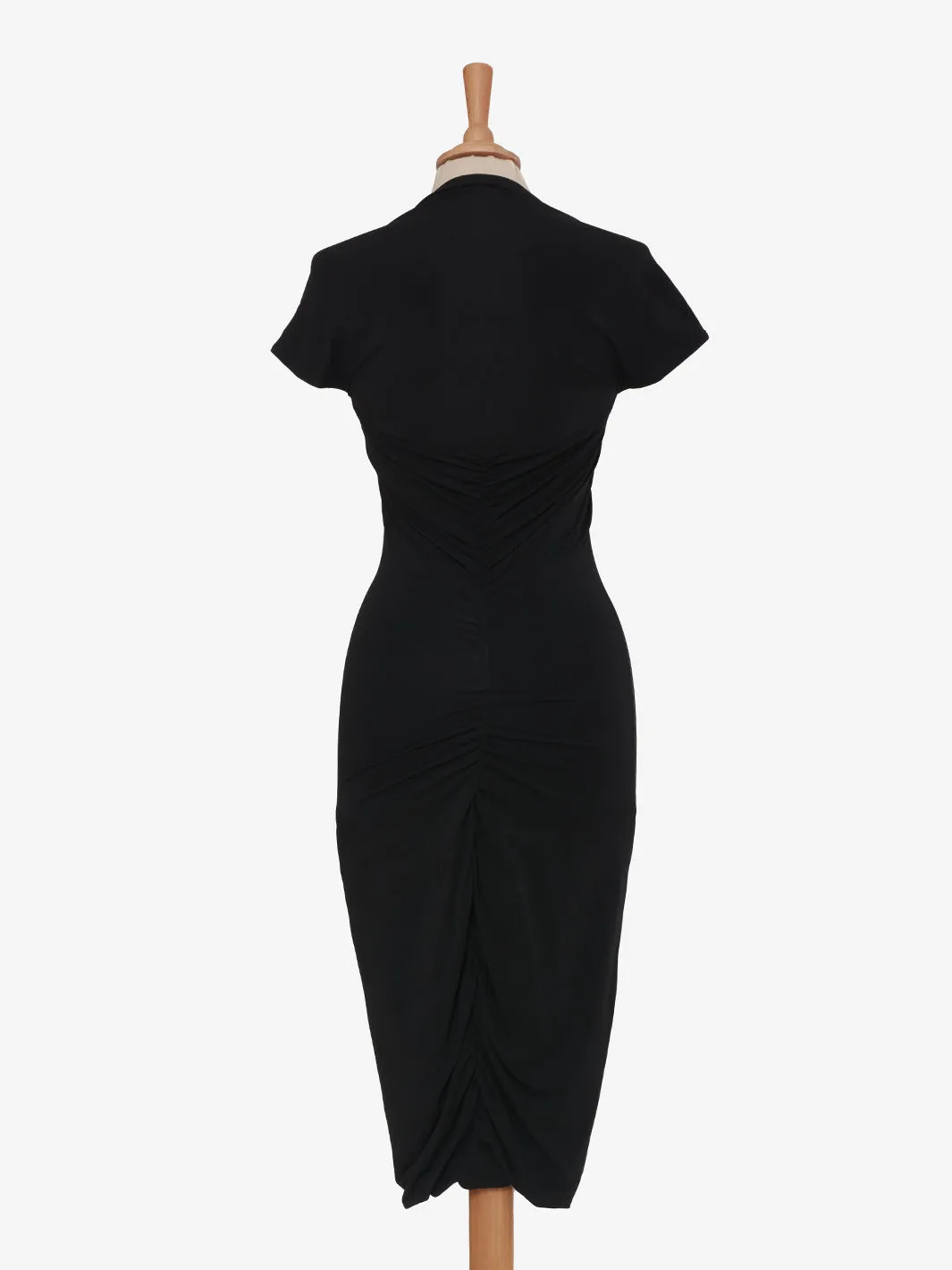 Black Midi Length Dress by Emilio Pucci