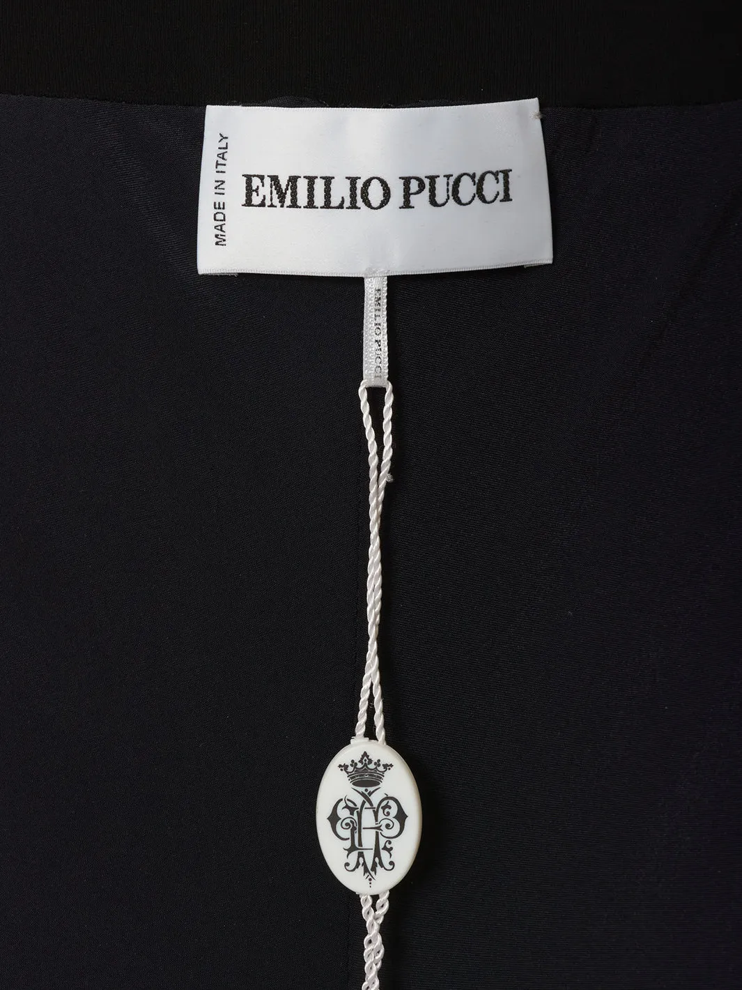 Black Midi Length Dress by Emilio Pucci