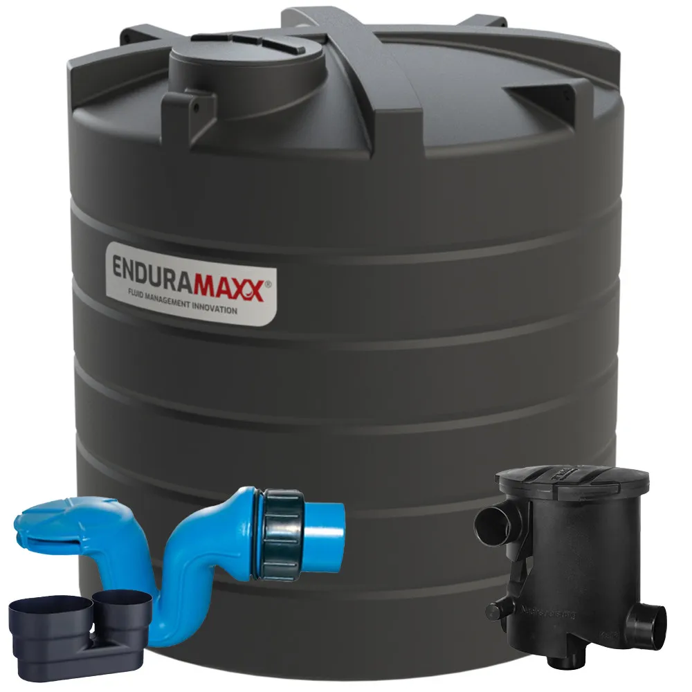 Enduramaxx 10000 Litre Water Tank with Rainwater Harvesting Kit B