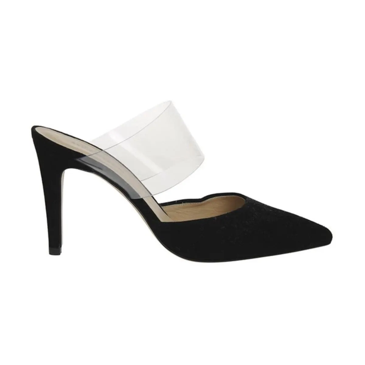 Estilo Emporio Perspex Pointed Mule