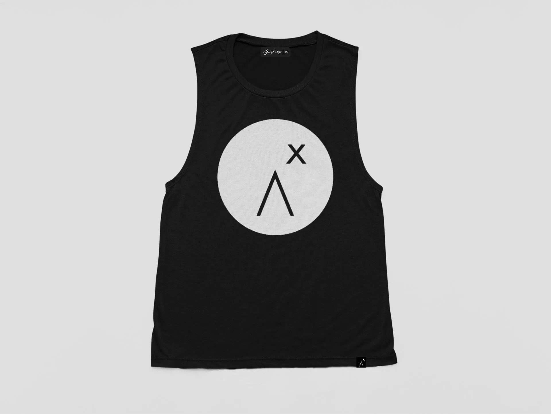 Boy Beater Top with Logo Print for Streetwear