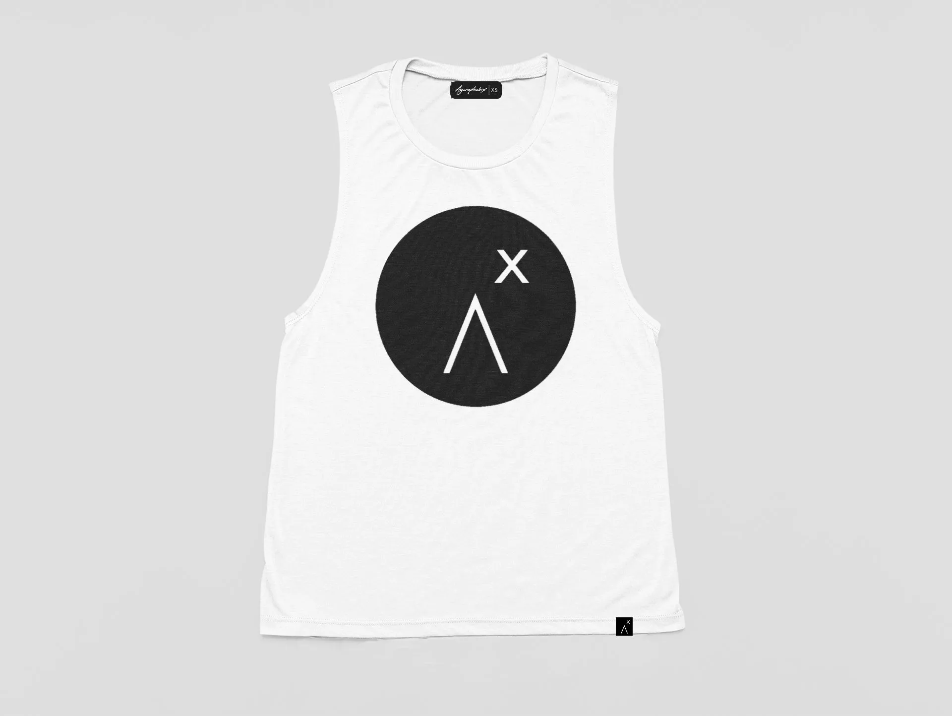 Boy Beater Top with Logo Print for Streetwear