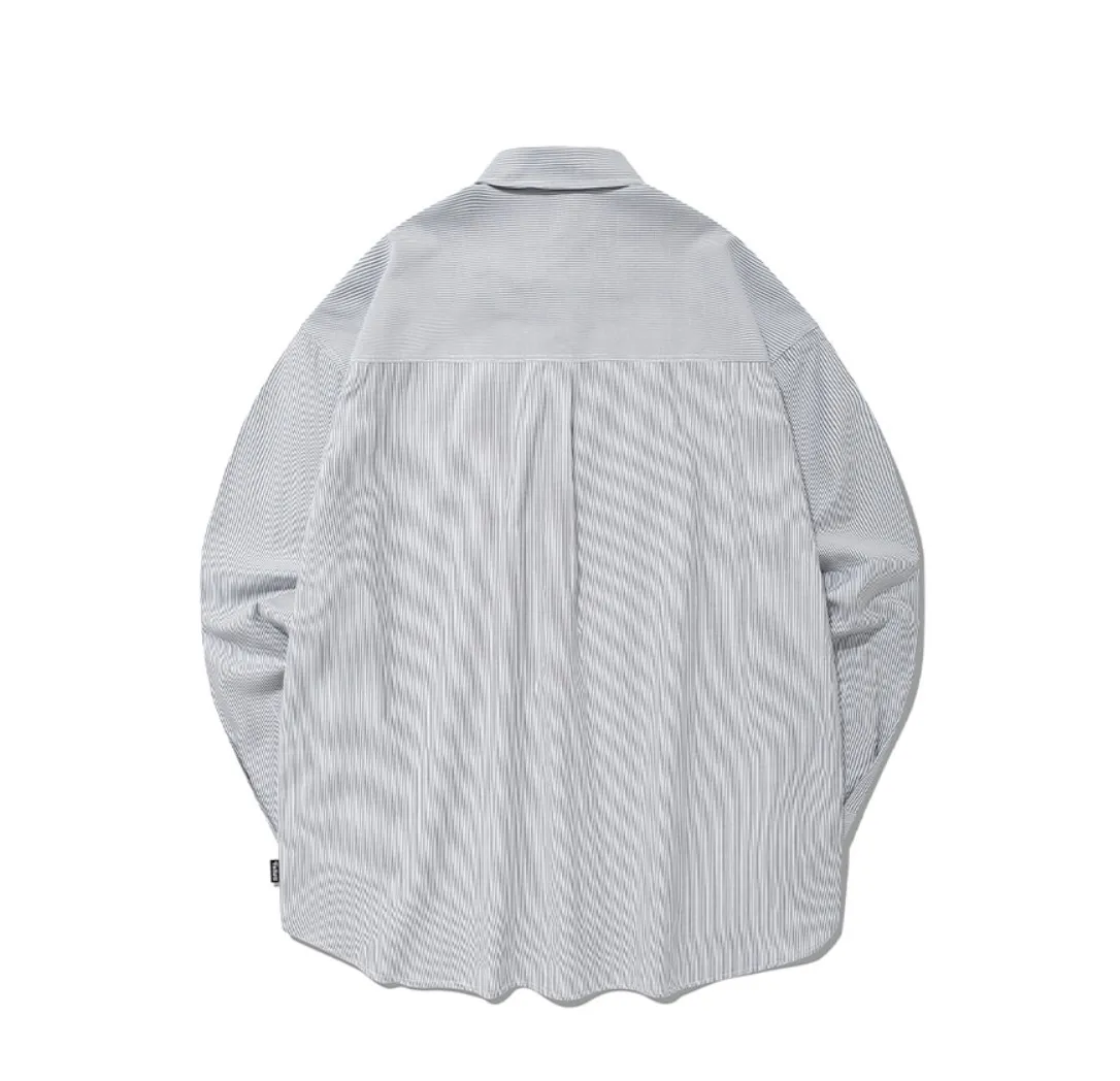 max mara studio  |Stripes Casual Style Unisex Long Sleeves Cotton Office Style