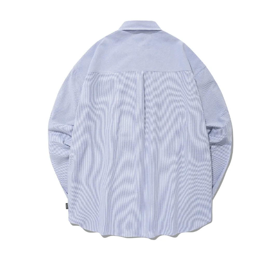 max mara studio  |Stripes Casual Style Unisex Long Sleeves Cotton Office Style