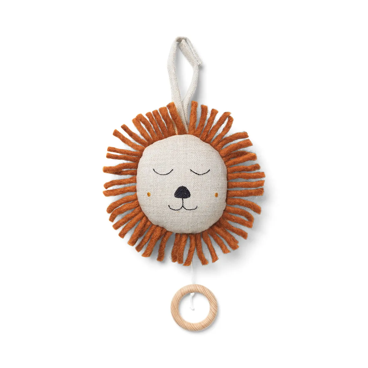 ferm Living - Lion music box, nature