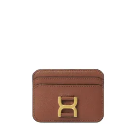 Tan Marcie Flat Card Holder