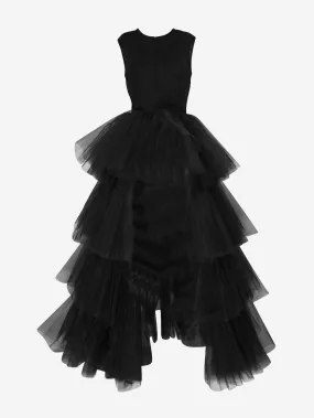 Flavia Mardi Sleeveless Dress with Tulle Skirt Aradia Model