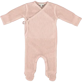 Dusty Rose Wrap Jumpsuit