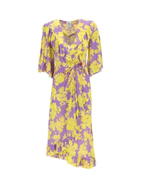 Floral Wrap Dress