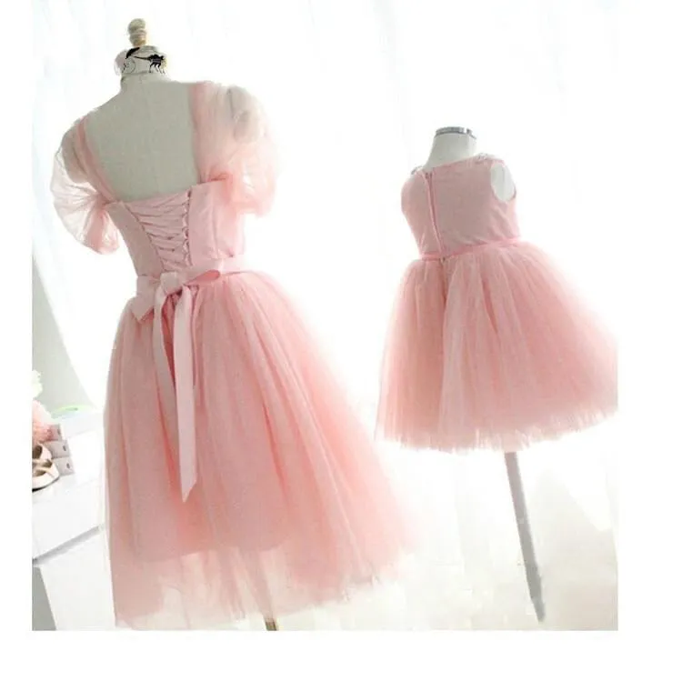 Matching Mother and Daughter Formal Dress