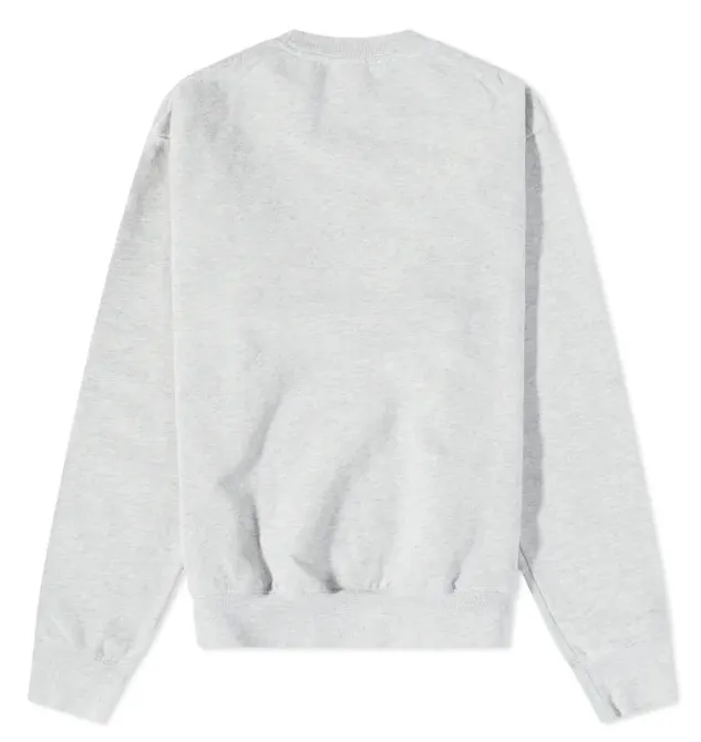 Street Style Crew Neck Long Sleeve Cotton Logo Shirt by Sporty & Rich