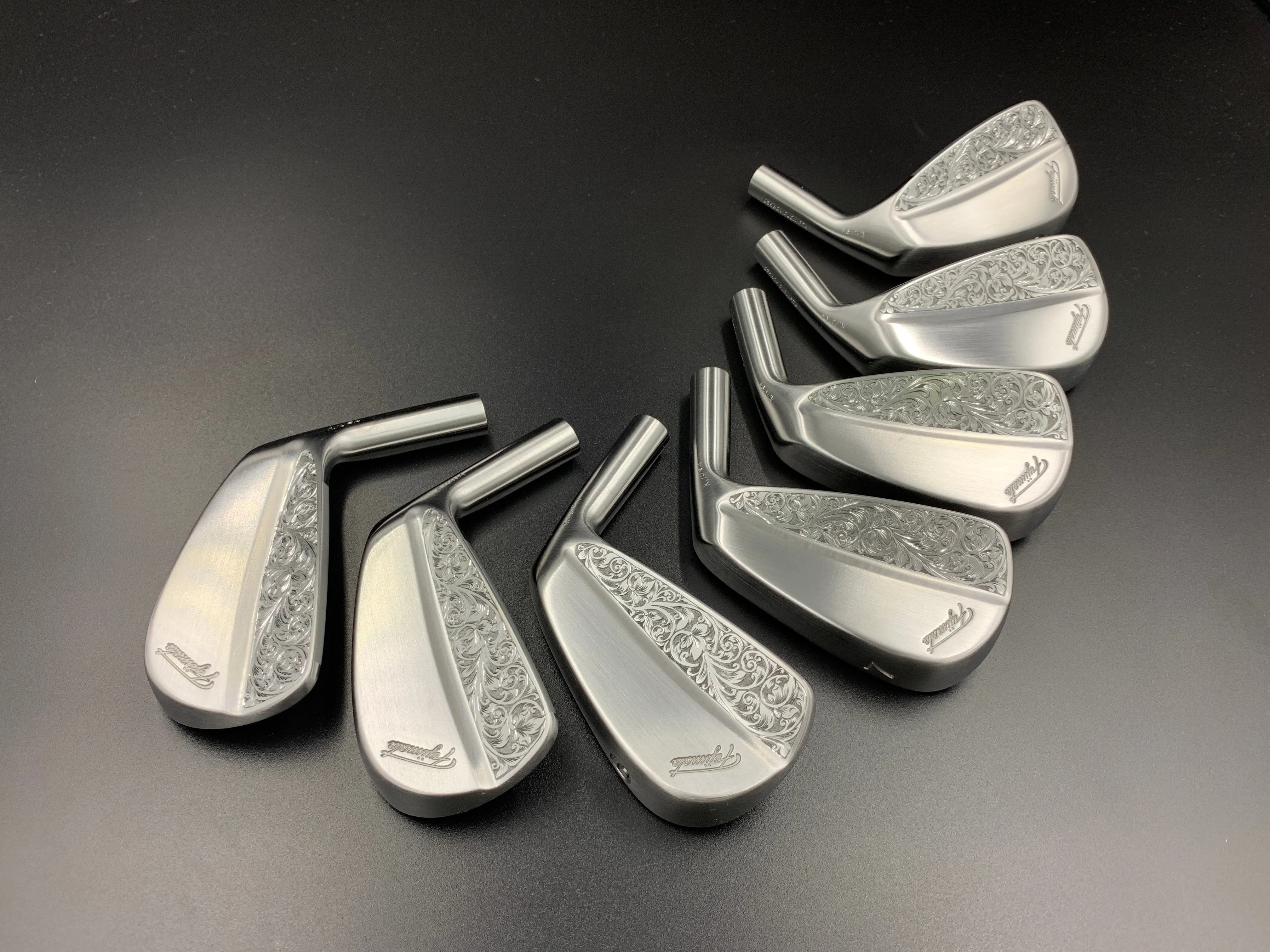 Handcrafted Hand Engraved Iura Irons