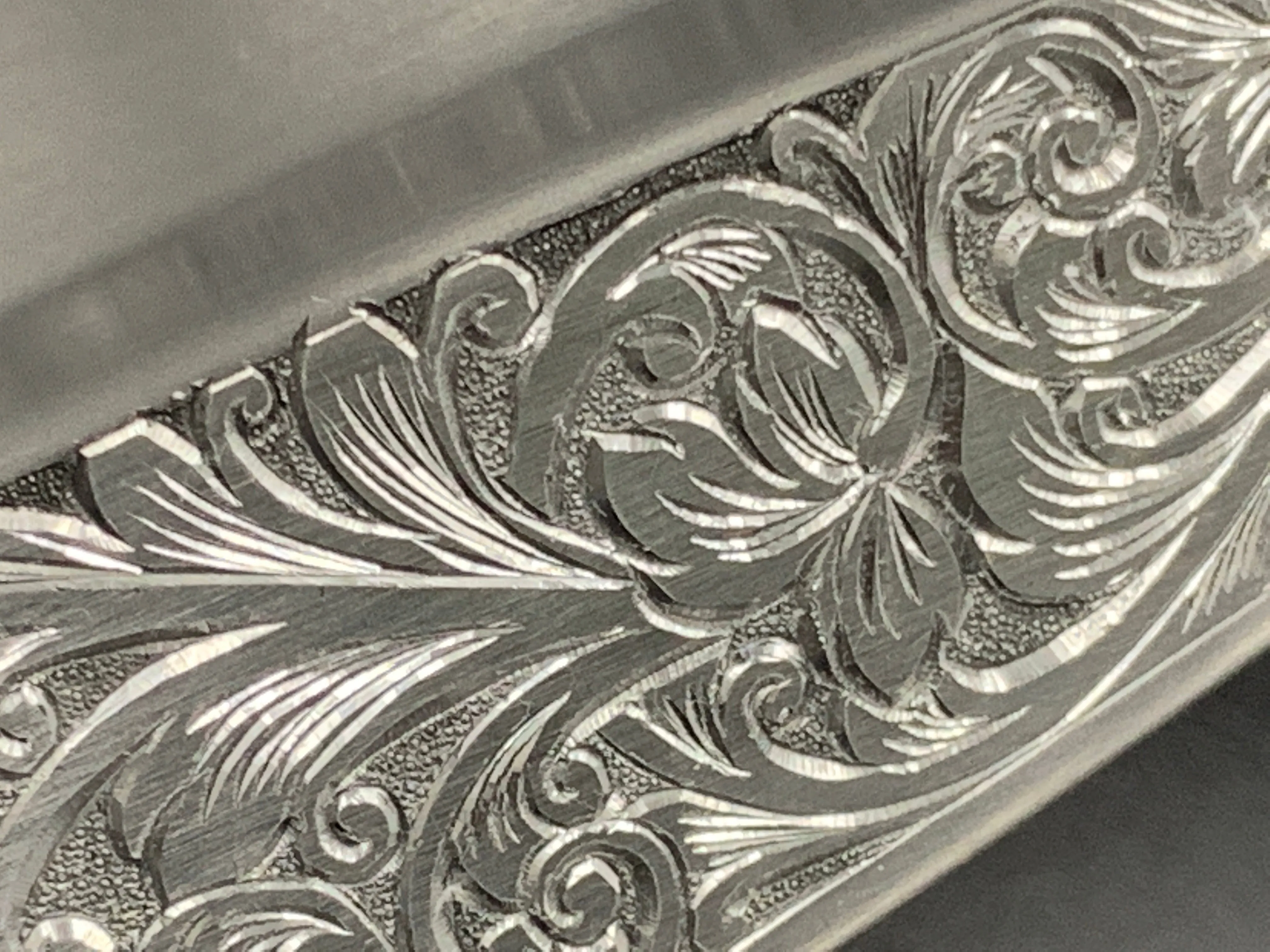 Handcrafted Hand Engraved Iura Irons