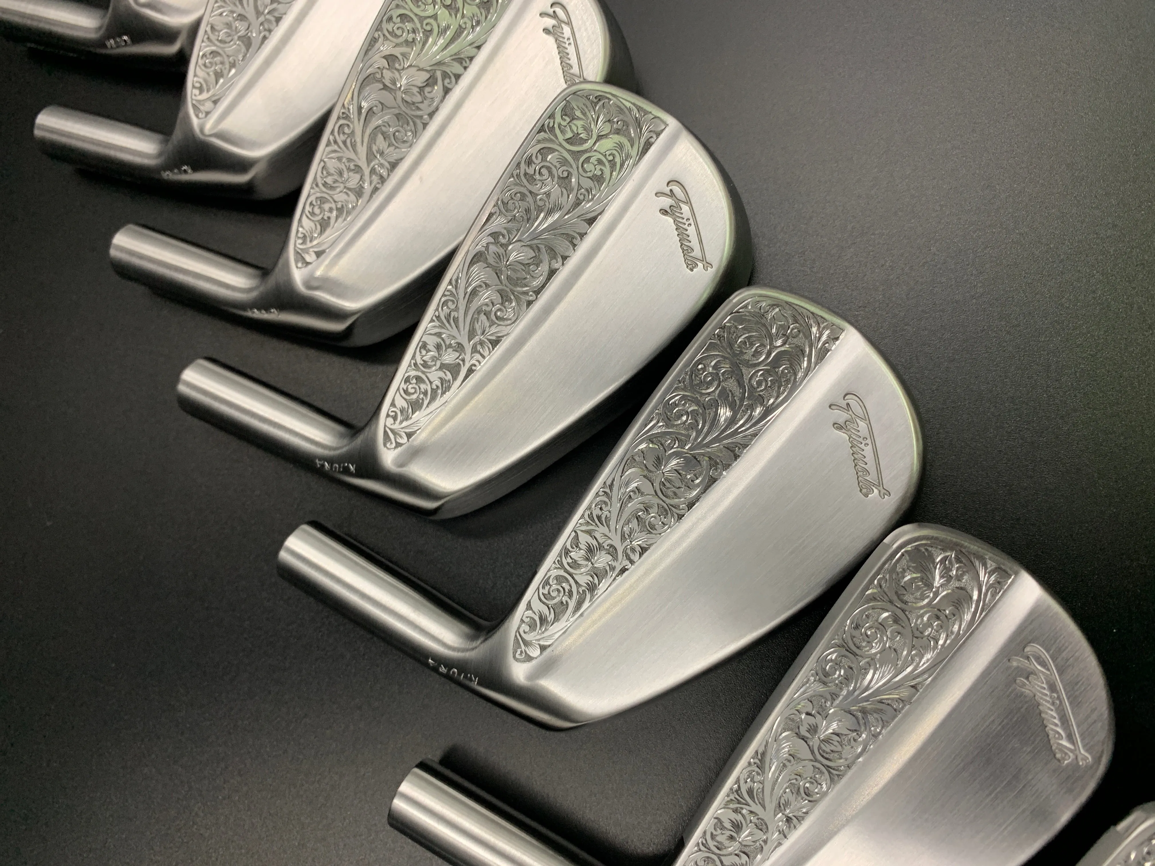 Handcrafted Hand Engraved Iura Irons