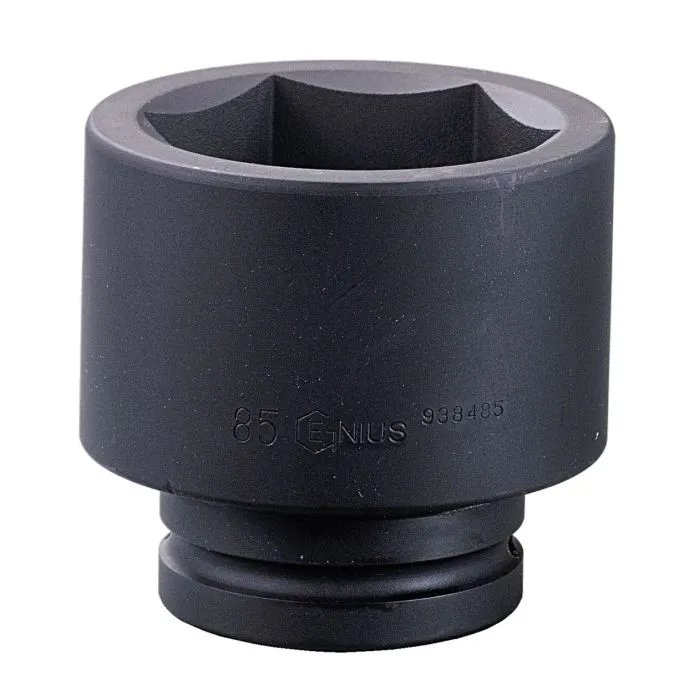 Genius Tools 1-1/2" Dr. 65mm Jumbo Impact Socket (CR-Mo) - 938465