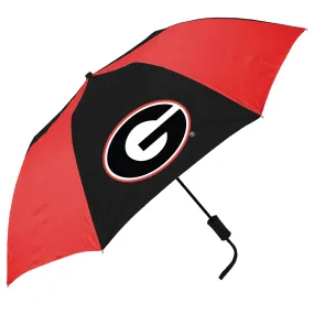 Georgia Bulldogs 48" Two-Tone Auto Open Folding Umbrella
