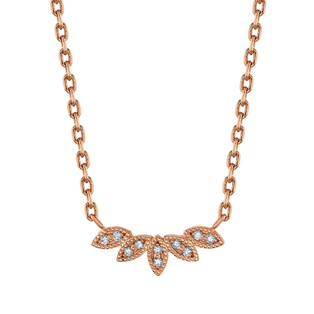 Serenity Necklace Gold with DIAMONDS