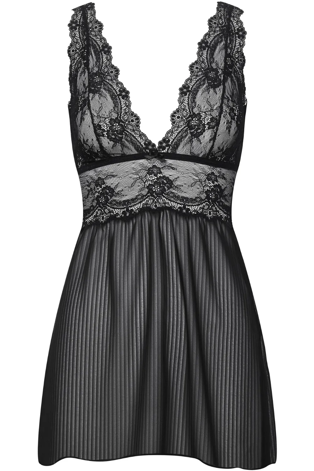 Chiffon Nightie with Grace Lace