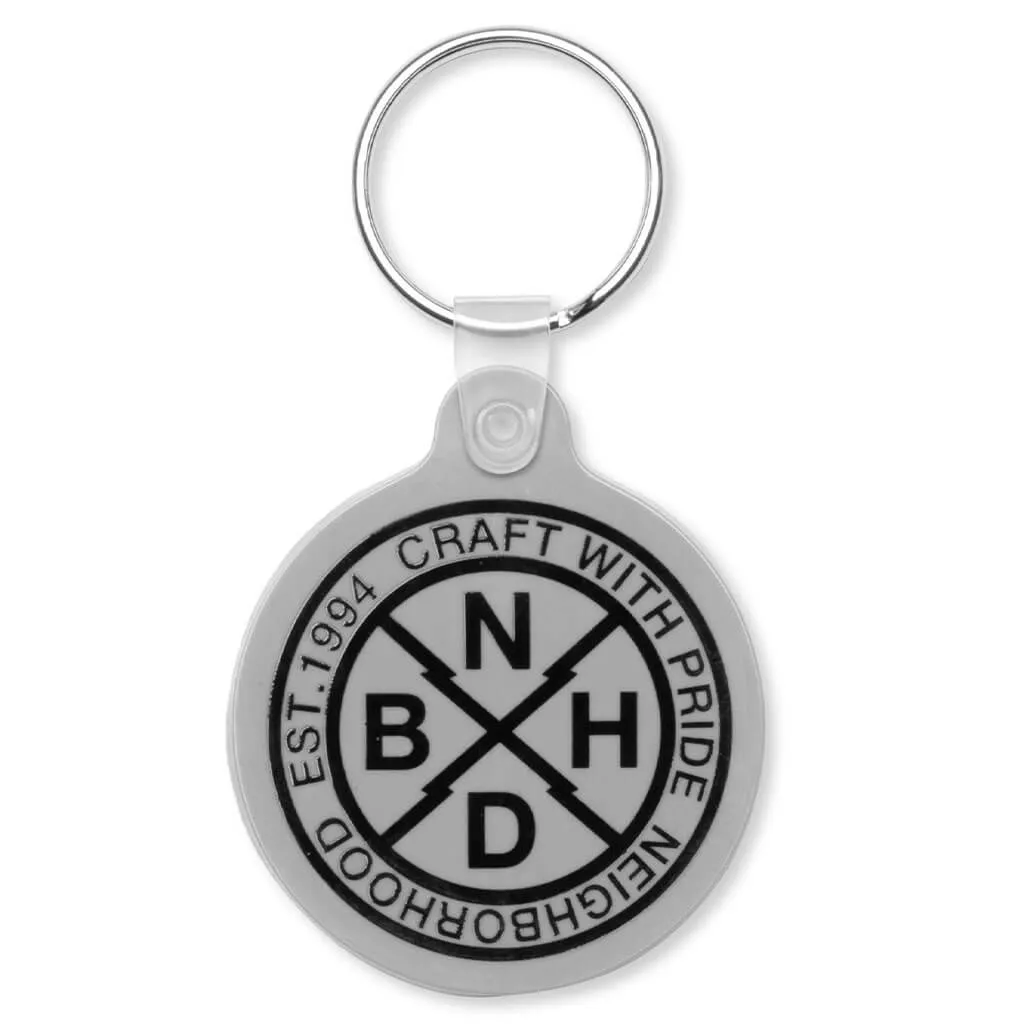 Rounded Grey Key Holder